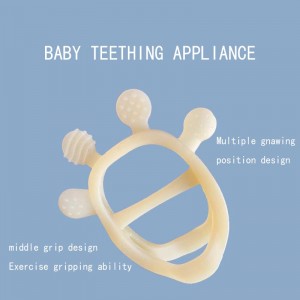 Силиконовые детские игрушки Teether для детей старше 3 месяцев, силиконовые перчатки без BPA, игрушки Teethy для облегчения боли в деснах, жевательные игрушки для детей, которые сосут потребность