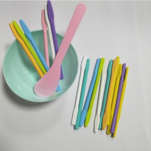 Силиконовая перемешивающая смола с перемешиванием лицевой макияж для лицевой лицевой макияж для смешивания жидкой краски эпоксидной смолы DIY DIY